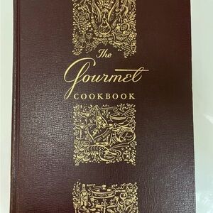 The Gourmet Cookbook Hardcover Published By Gourmet Distributing Corp 1953 VTG